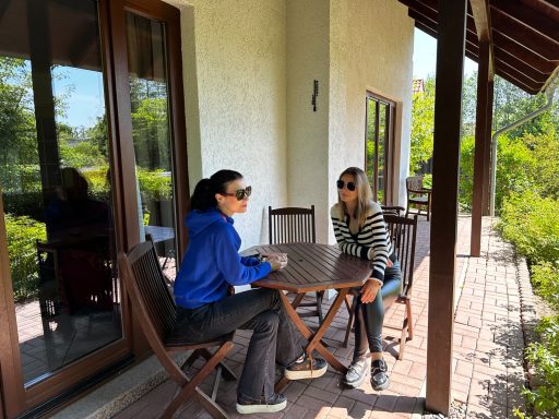 Terasse Terasse Ferienhaus Lotz
